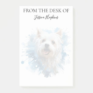 Westie Lover Monogrammed Notes
