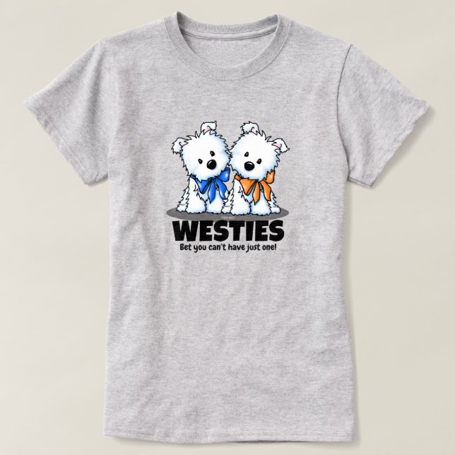 Westie Lover T-Shirt (Design Front)