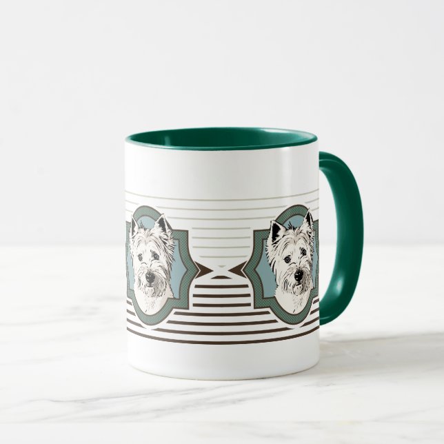 Westie Mug (Front Right)