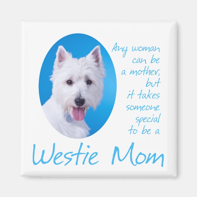 Westie Mum Magnet (Front)