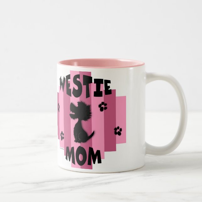 Westie Mum Mug (Right)