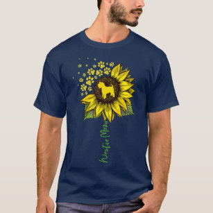 Westie Mum Sunflower West Highland Terrier Gifts T-Shirt