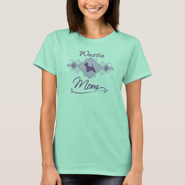 Westie Mum T-Shirt (Front)