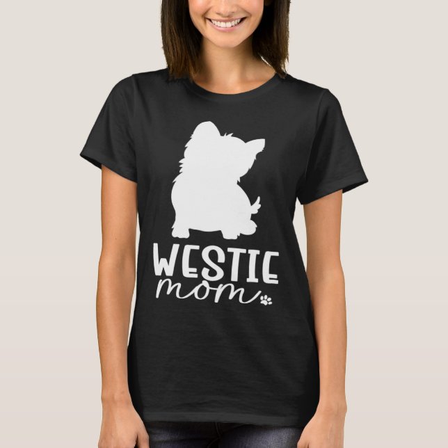 Westie Mum T-Shirt (Front)