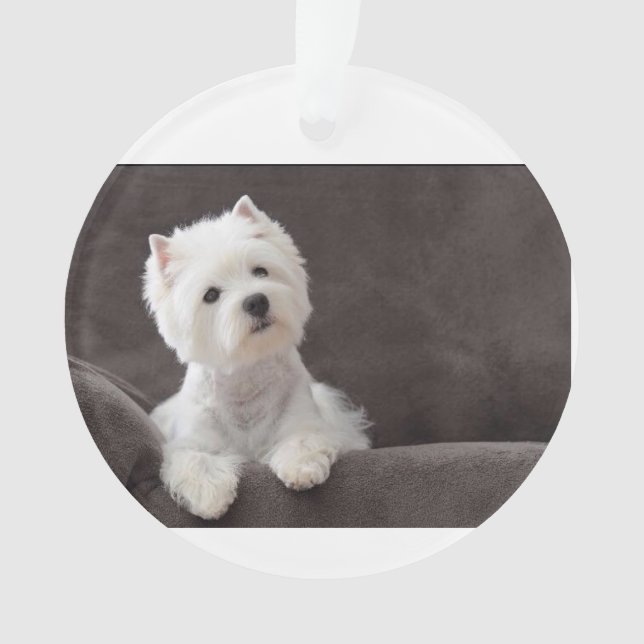 Westie Ornament (Front)