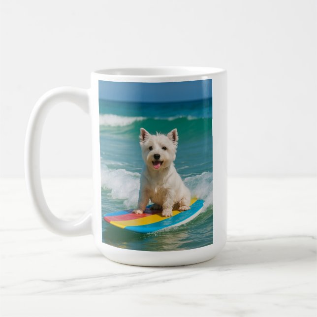 Westie Phone Case Coffee Mug (Left)
