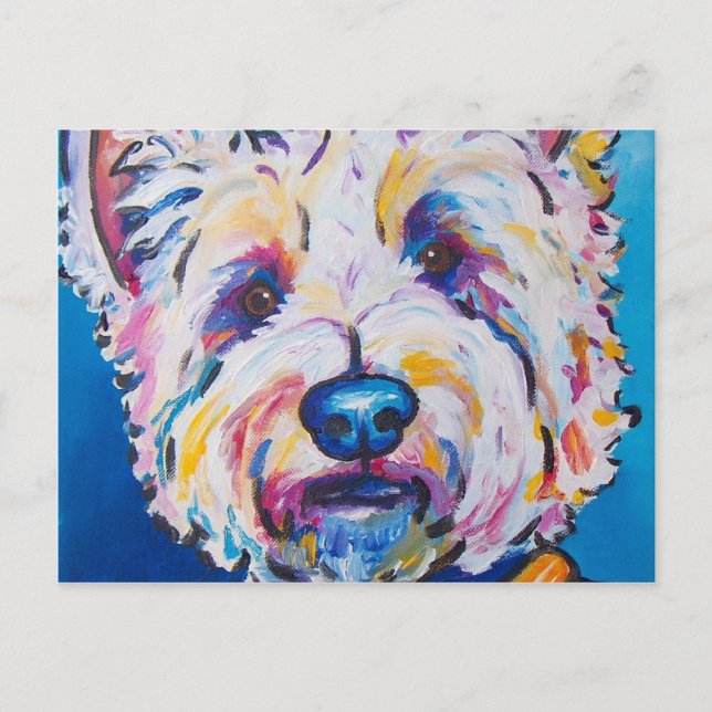 Westie Postcard (Front)