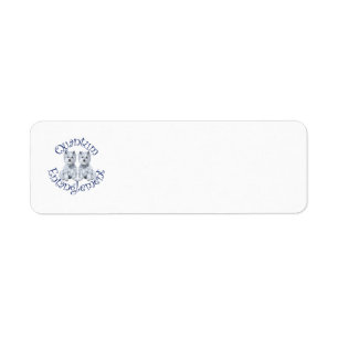 Westie Quantum Entanglement Address Label