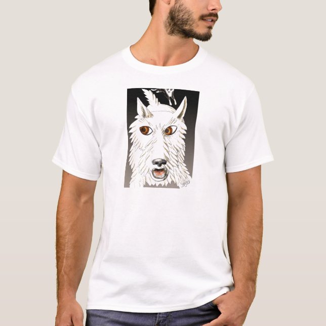 Westie Running T-Shirt (Front)