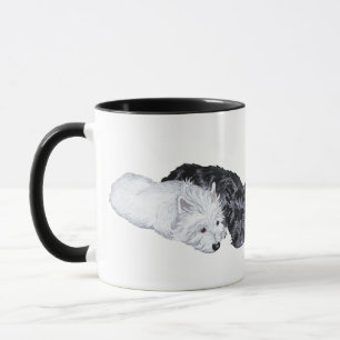 Westie & Scottie at Ease Mug