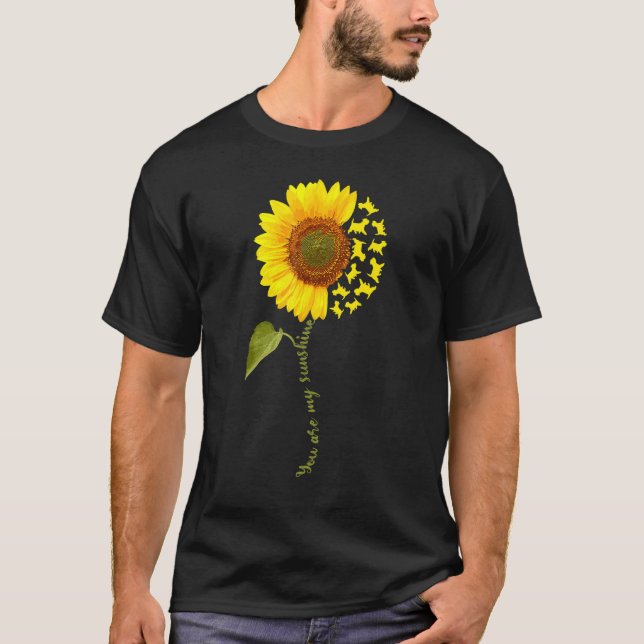Westie Sunflower T-Shirt (Front)