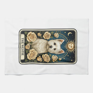 Westie Tea Towel