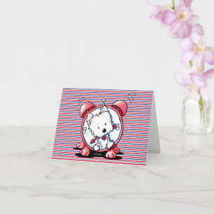 Westie Time KiniArt Card