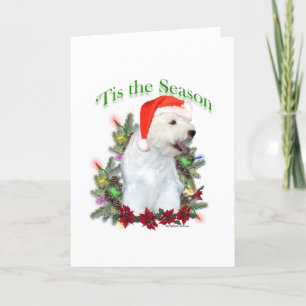 Westie 'Tis the Season Holiday Card