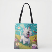 Westie Tote Bag 
