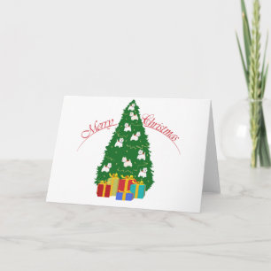 Westie Tree Holiday Card