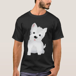 Westie West Highland Terrier Mama Dogs Gift T-Shirt