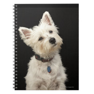 Westie West Highland Terrier Spiral Notebook
