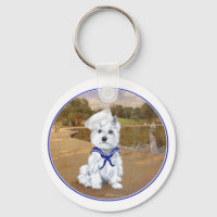 Westie with Sailboats