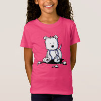 Westie With TP T-Shirt