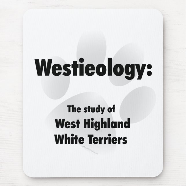 Westieology Mouse Pad (Front)