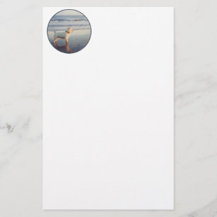 Westies and the Ocean Stationery