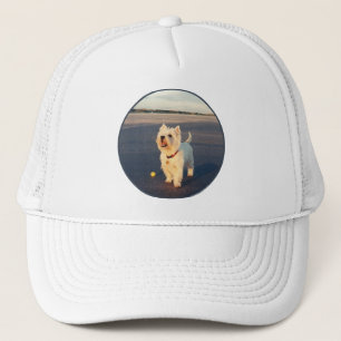Westies and the Ocean Trucker Hat