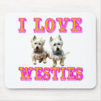 Westies Mouse Pad.
