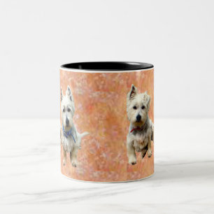 Westies Mug. Two-Tone Coffee Mug