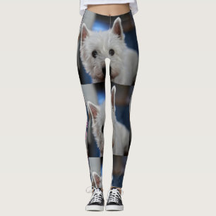 Westies Rule! Leggings