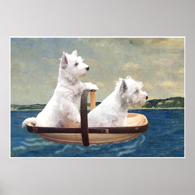 Westies Set Sail Poster (Front)
