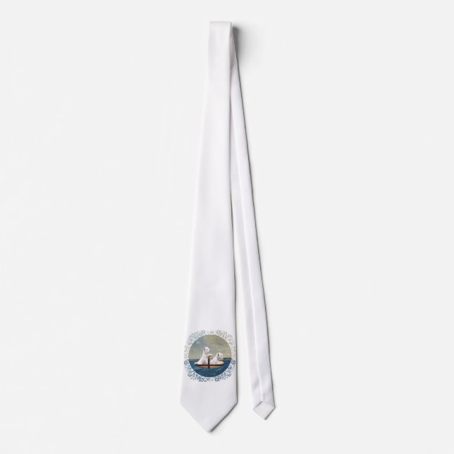 Westies Set Sail Tie (Front)