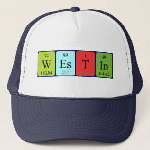 Westin periodic table name hat