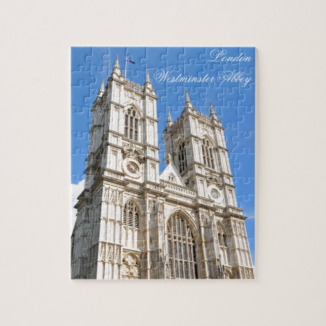 Westminster Abbey in London, UK Jigsaw Puzzle (Vertical)