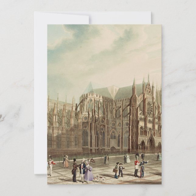 Westminster Abbey Invitation (Front)