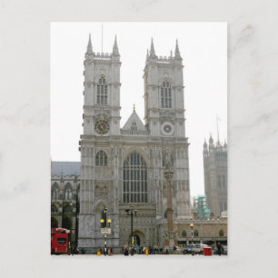 Westminster Abbey, London Postcard