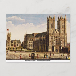 Westminster Abbey Postcard