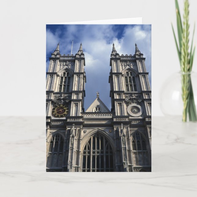 Westminster Abbey Thank You Card (Front)