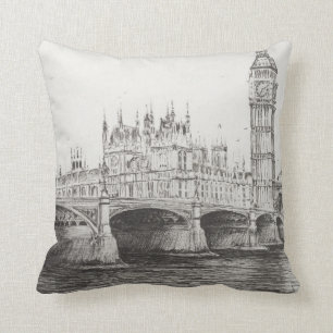 Westminster Bridge London UK. 30/10/2006 Cushion