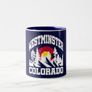 Westminster,Colorado Two-Tone Coffee Mug
