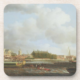 Westminster from Lambeth, with the ceremonial barg Coaster