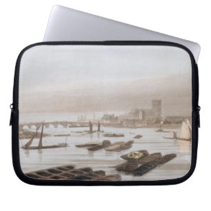 Westminster from Waterloo Bridge, incorporating th Laptop Sleeve