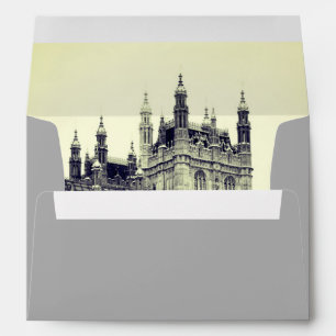 Westminster, Parliament, Winter London - British Envelope