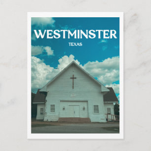 Westminster (Texas) Abbey Postcard
