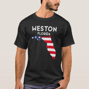 Weston Florida USA State America Travel Floridian T-Shirt