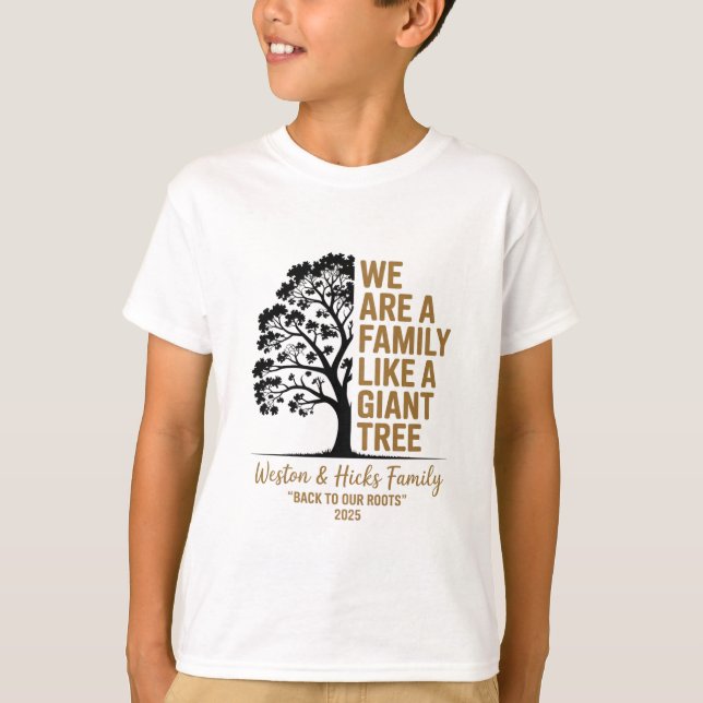 Weston & Hicks Family T-Shirt (Front)