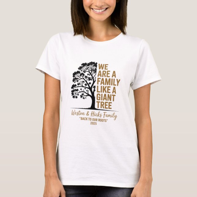 Weston & Hicks Family T-Shirt (Front)