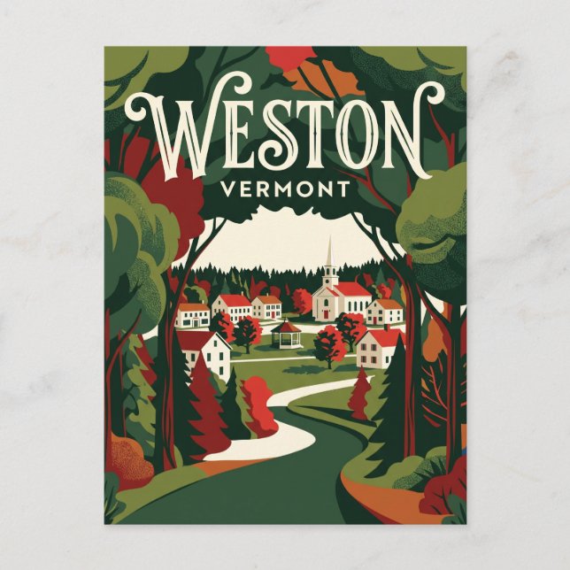 Weston USA Postcard (Front)