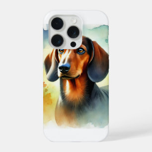 Westphalian Dachsbracke Dog 290824AREF106 - Waterc iPhone 15 Pro Case