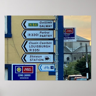 Westport County Mayo Ireland Europe Poster